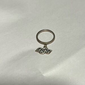 Oklahoma state James Avery Charm Ring